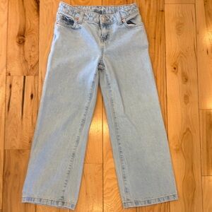 Cat & Jack girls wide leg jeans